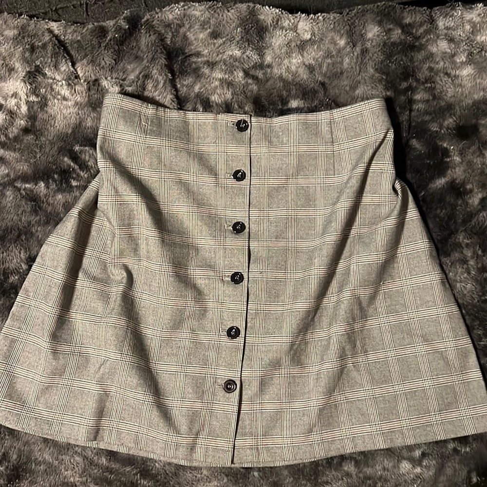NWOT Forever 21 plaid mini skirt